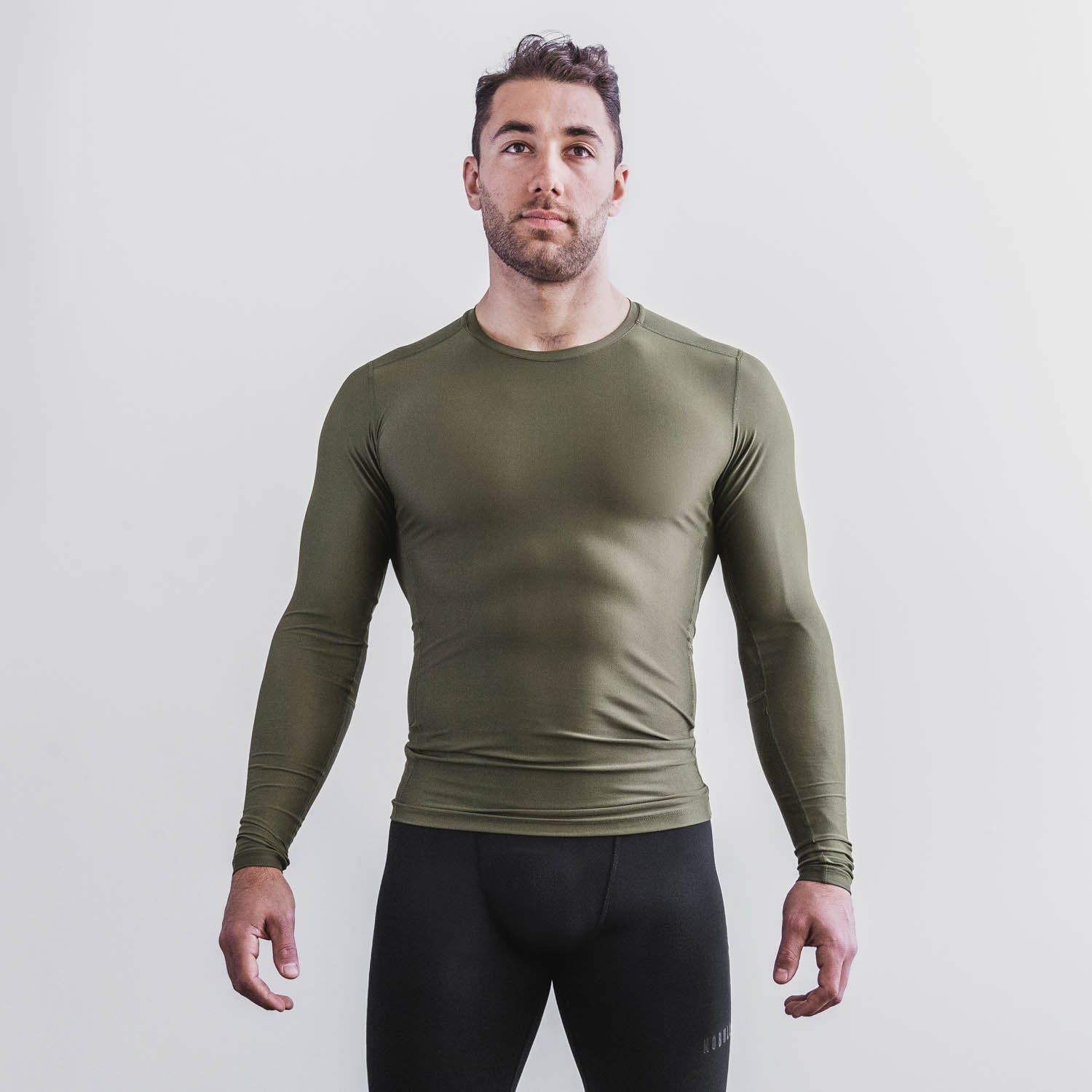 Mens Long Sleeve Balanced Compression Shirt