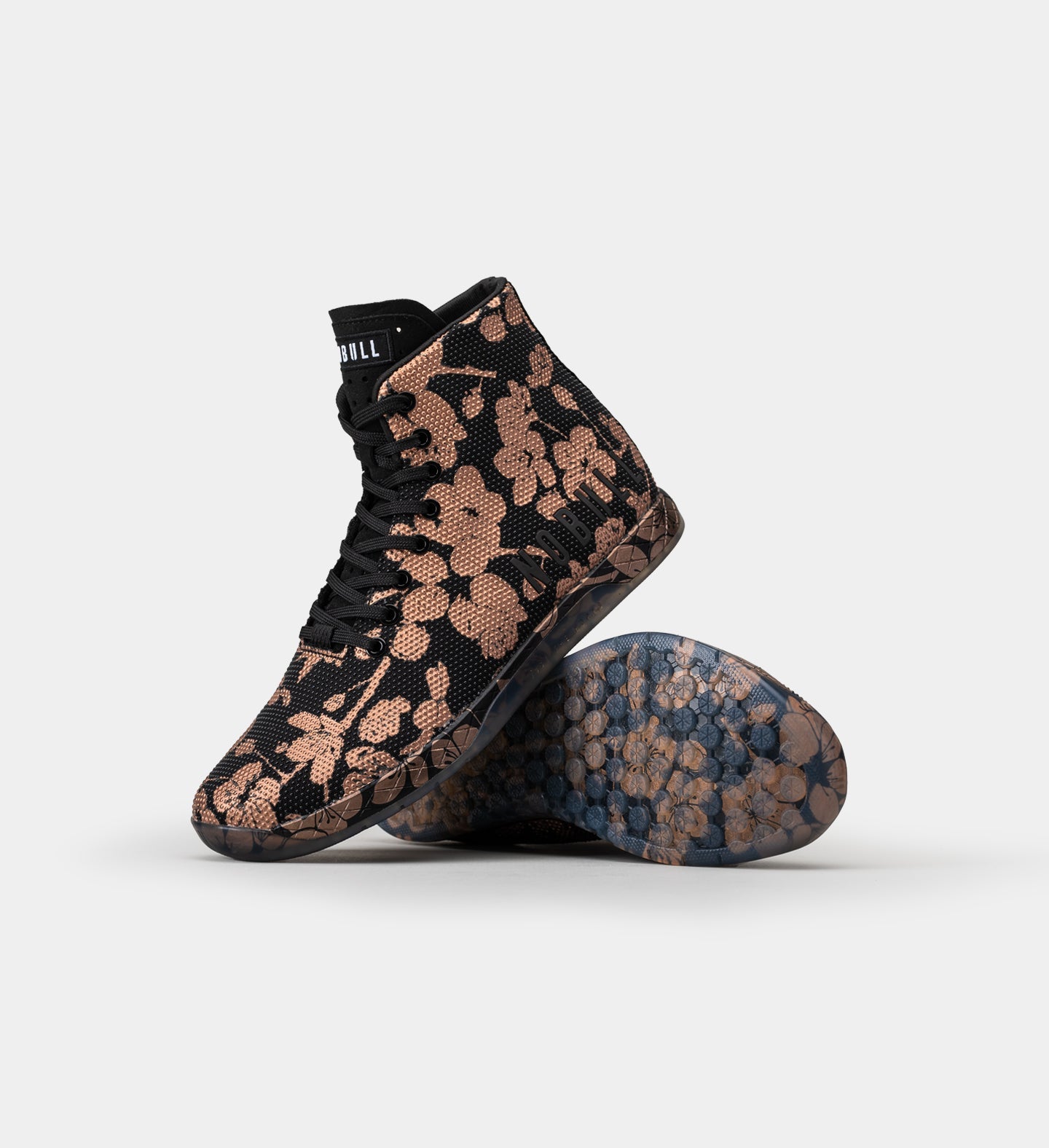 Women's Floral High-Top Trainer