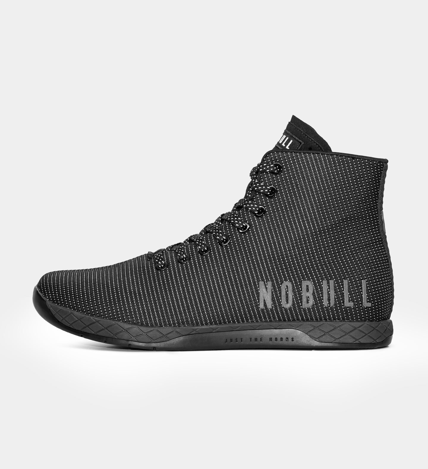 Men's Black Reflective Woven High-Top NOBULL OUTWORK