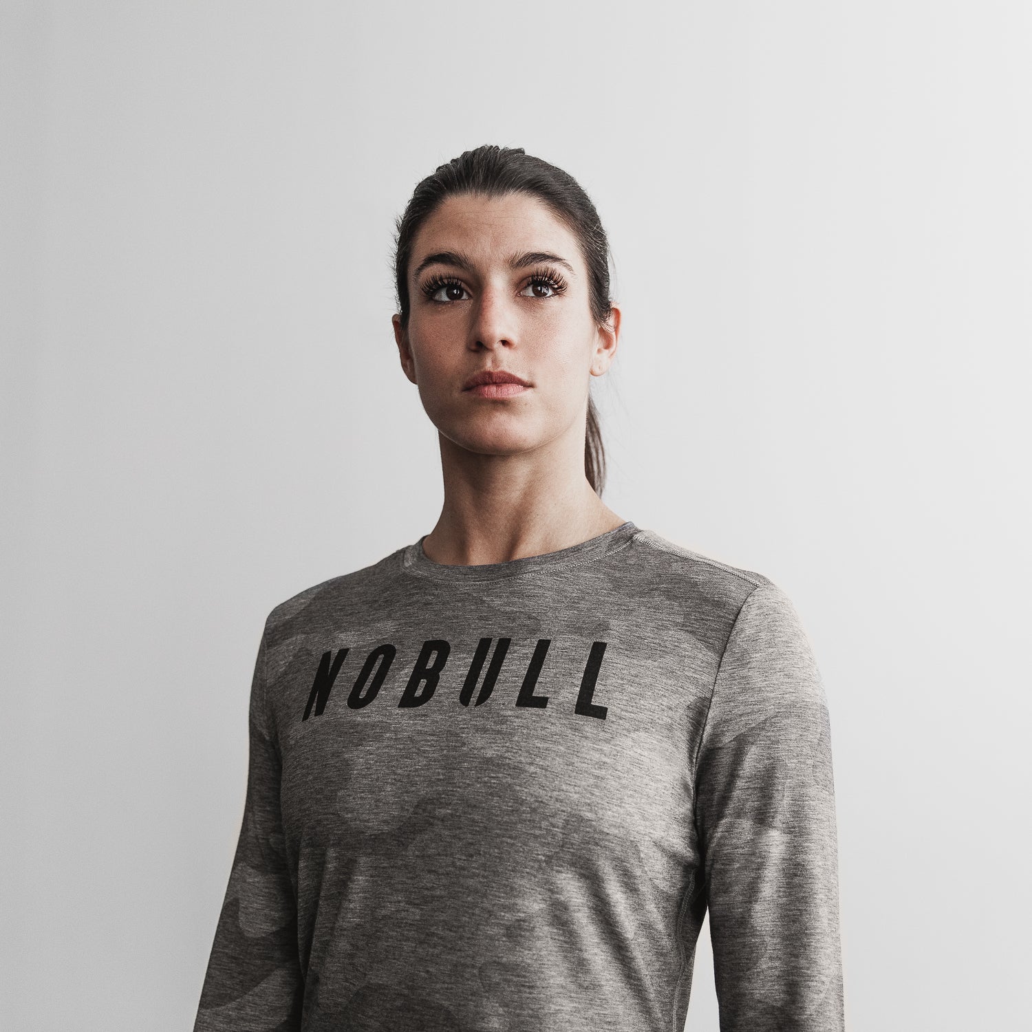 Women's Camo NOBULL Long Sleeve Tee