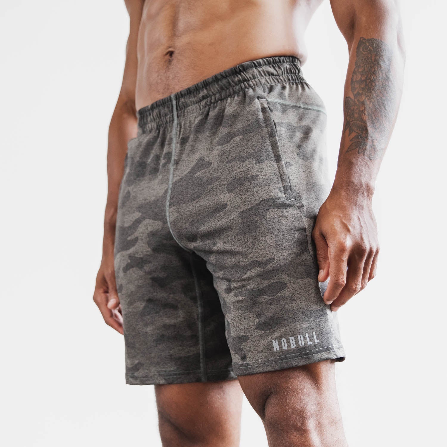 Men's Camo Lightweight Knit Short 9