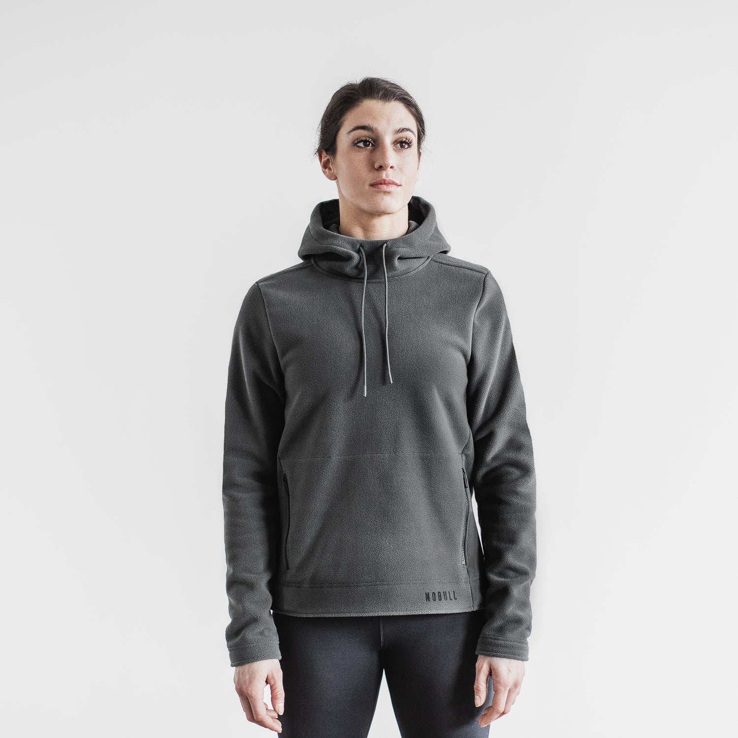 WOMEN'S POLARTEC® WIND PRO® ARCTIC PULLOVER HOODIE | BEIGE | NOBULL