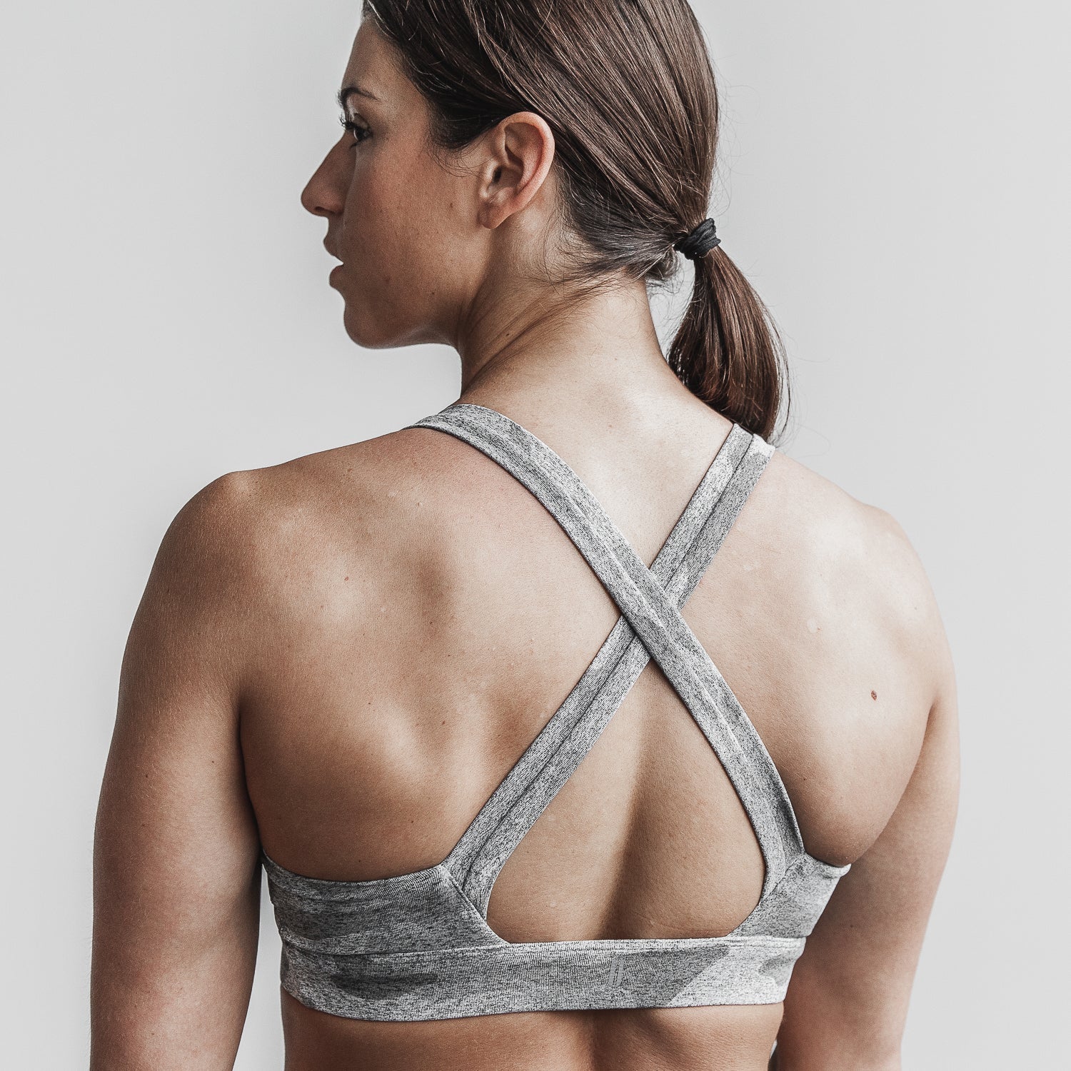 Plush Heather Pace Sports Bra