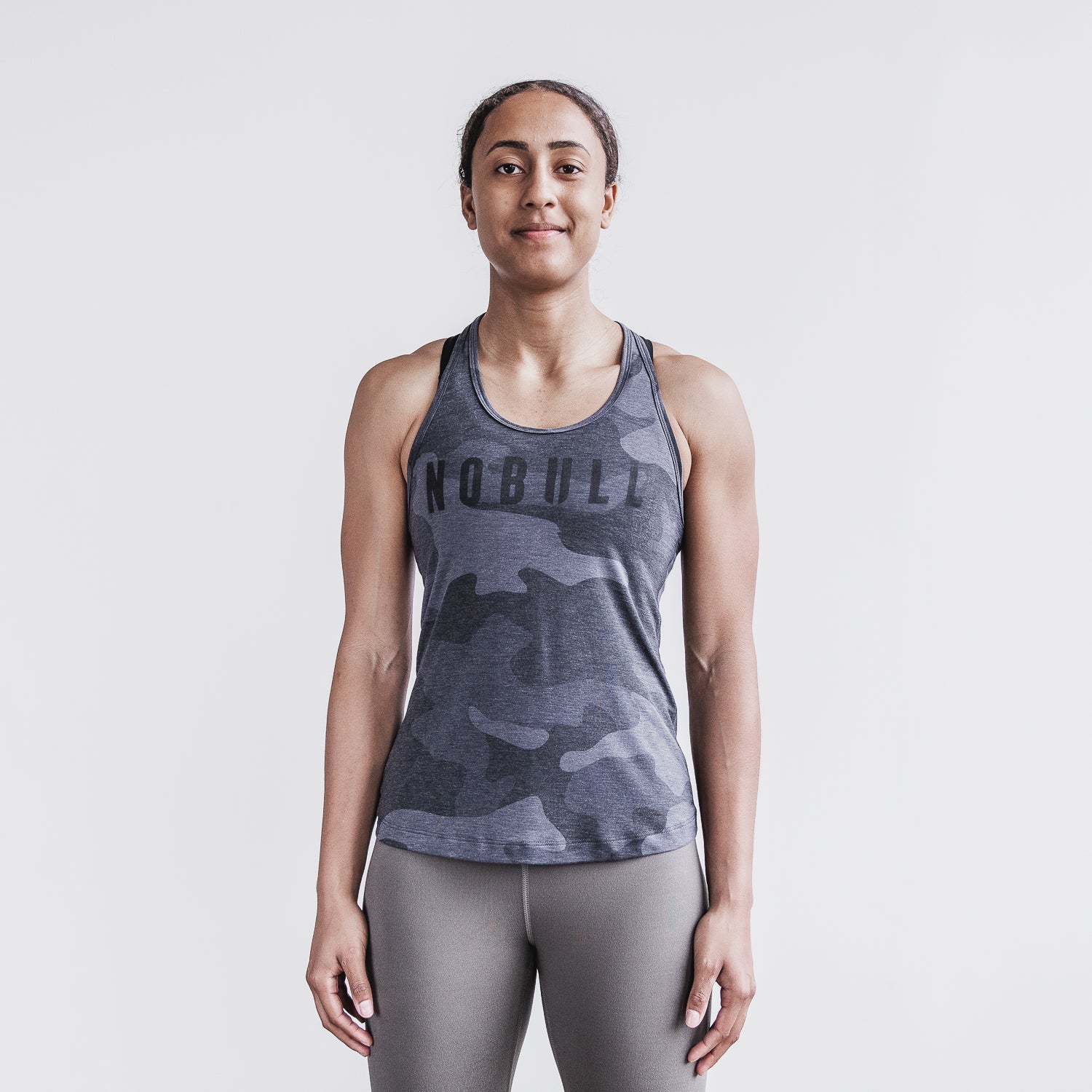 Women's Camo NOBULL Racerback Tank