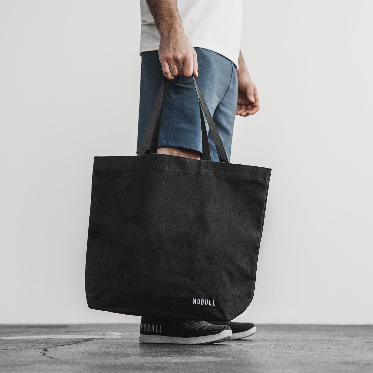 Waxed Canvas Open Top Tote Bag