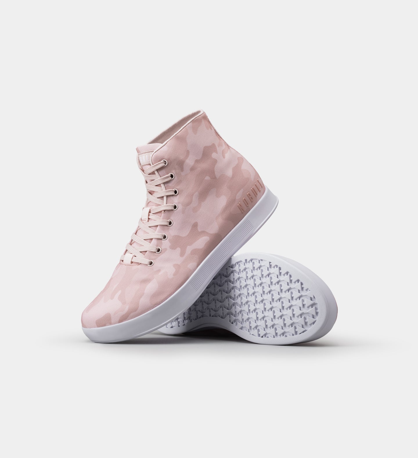 Women's Camo High-Top Canvas Trainer