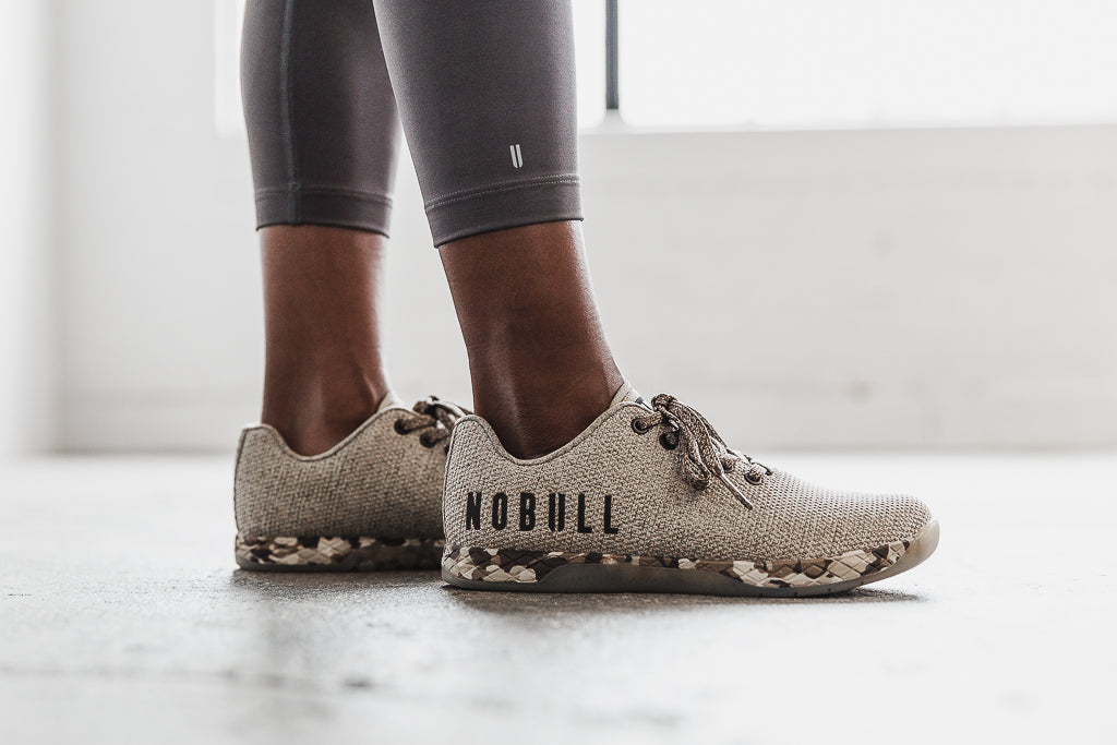 nobull heather grey trainer