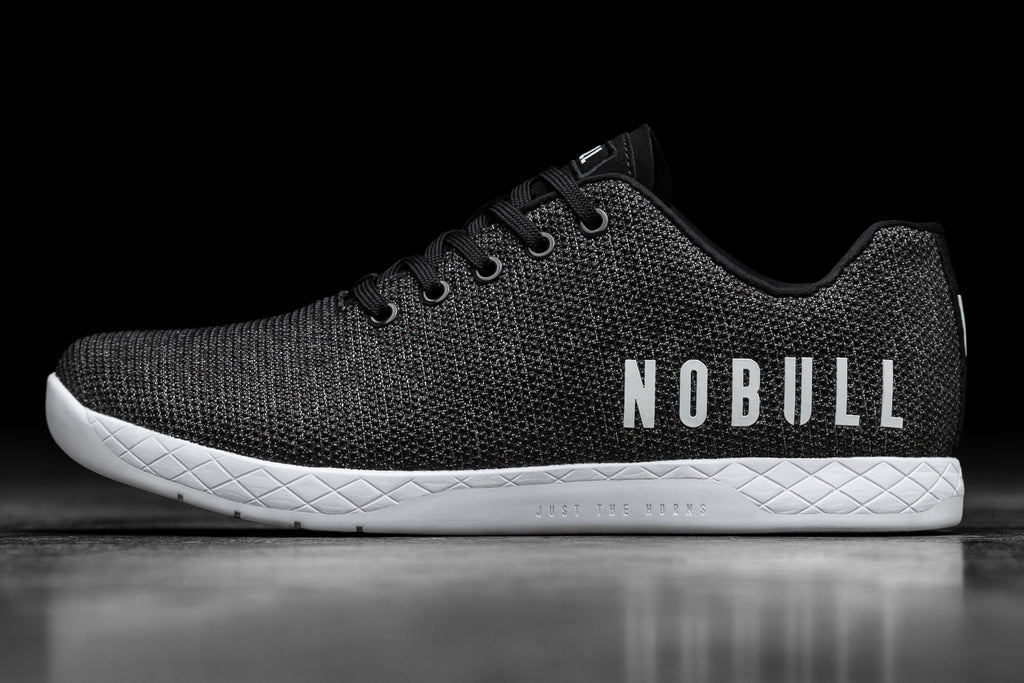 nobull grey heather trainer