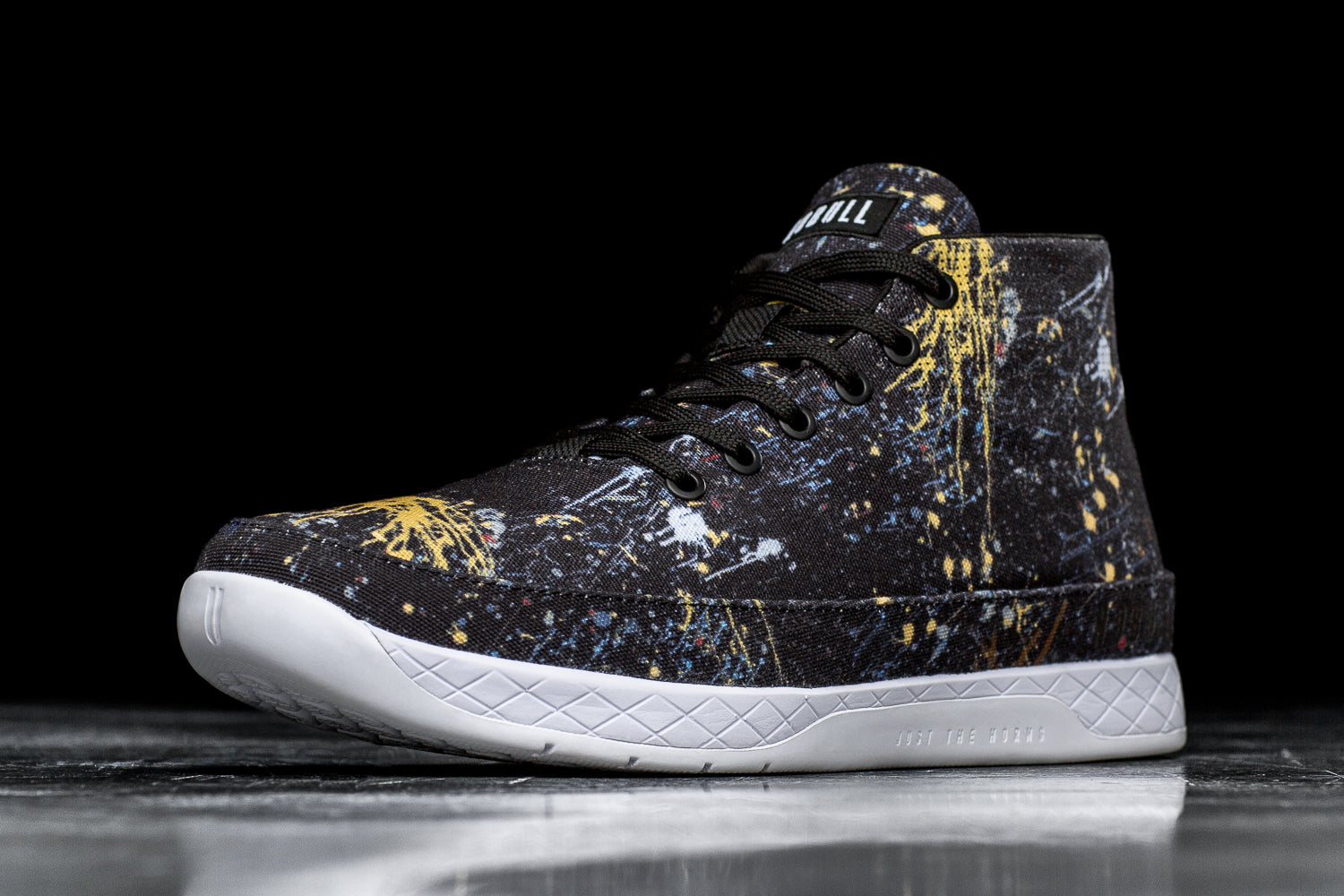 SPLATTER CANVAS MID TRAINER (WOMEN'S)