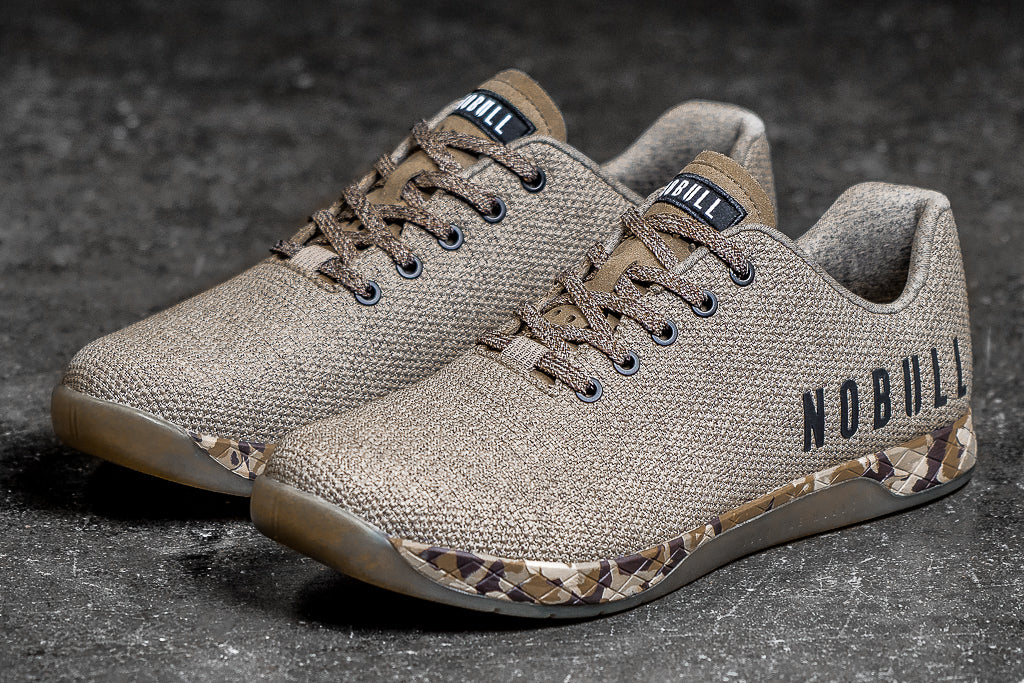 nobull grey heather trainer