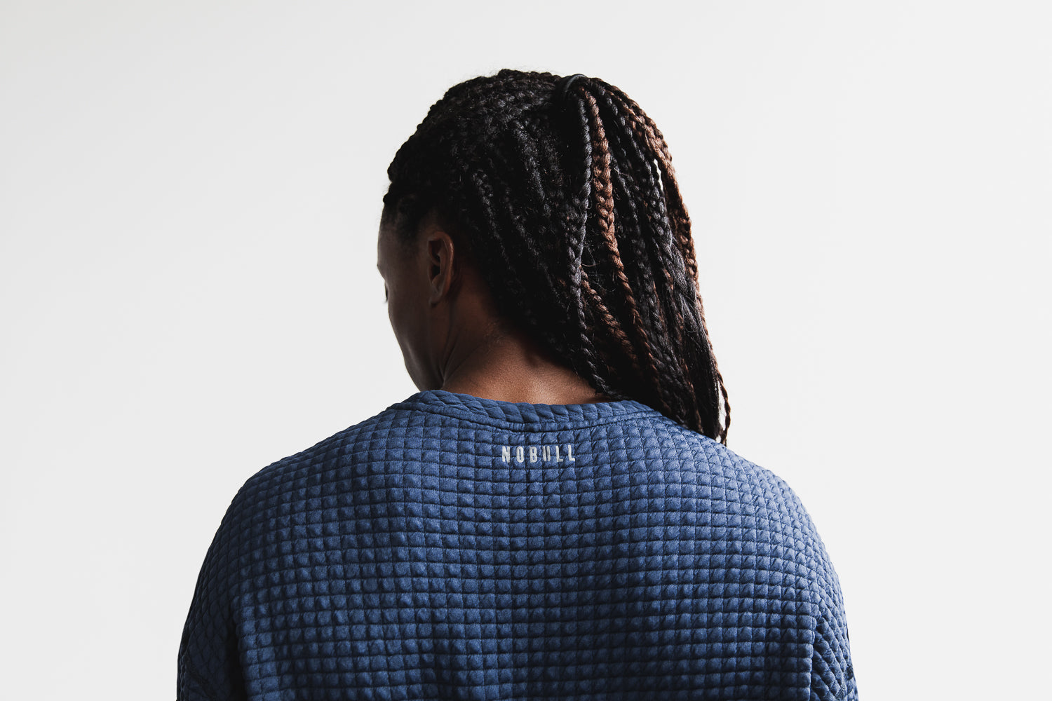 WOMEN'S QUILTED CREW PULLOVER