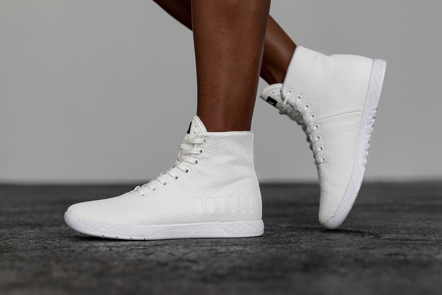 women's white high tops