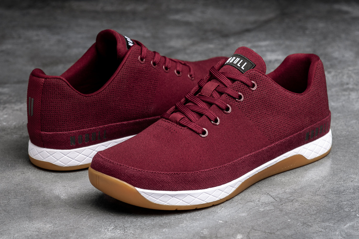 burgundy canvas sneakers