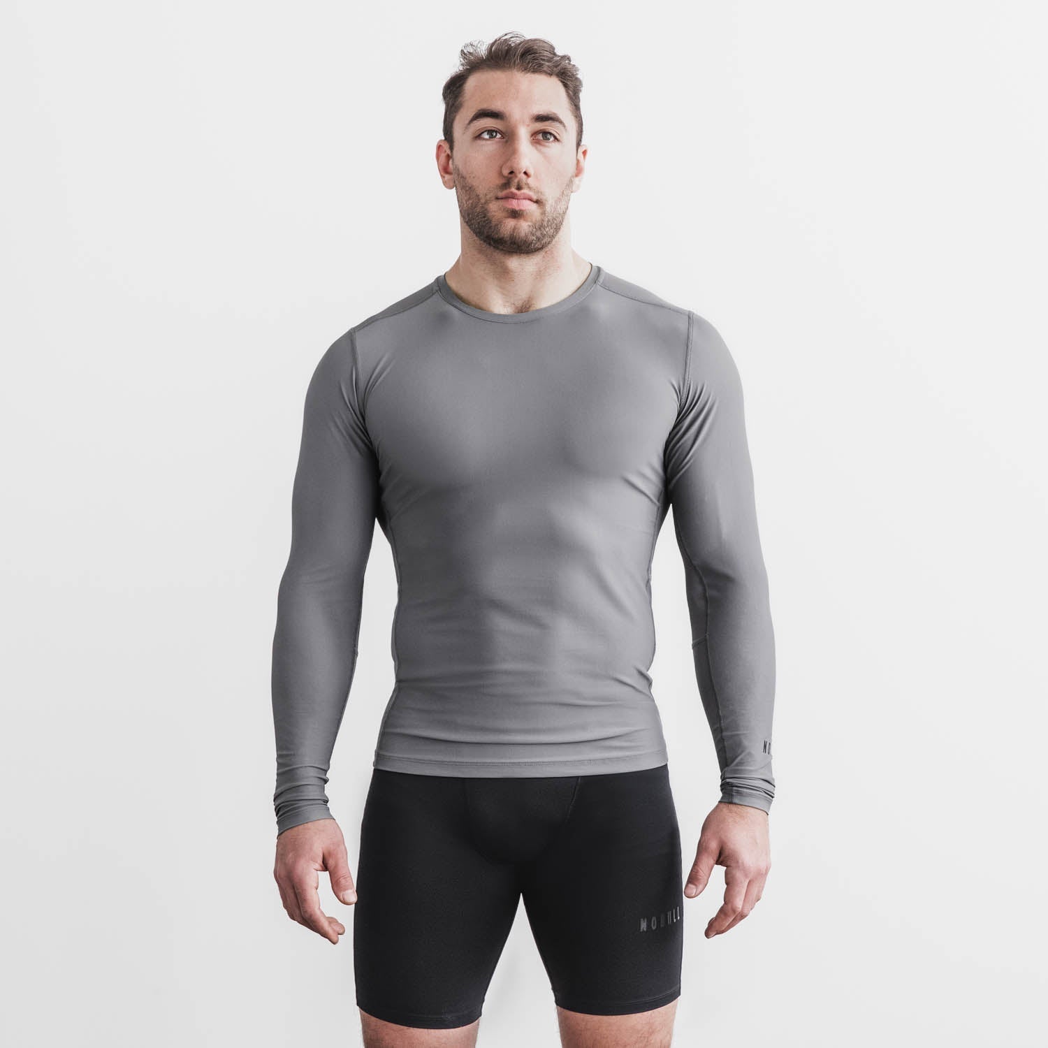 Mens Long Sleeve Balanced Compression Shirt