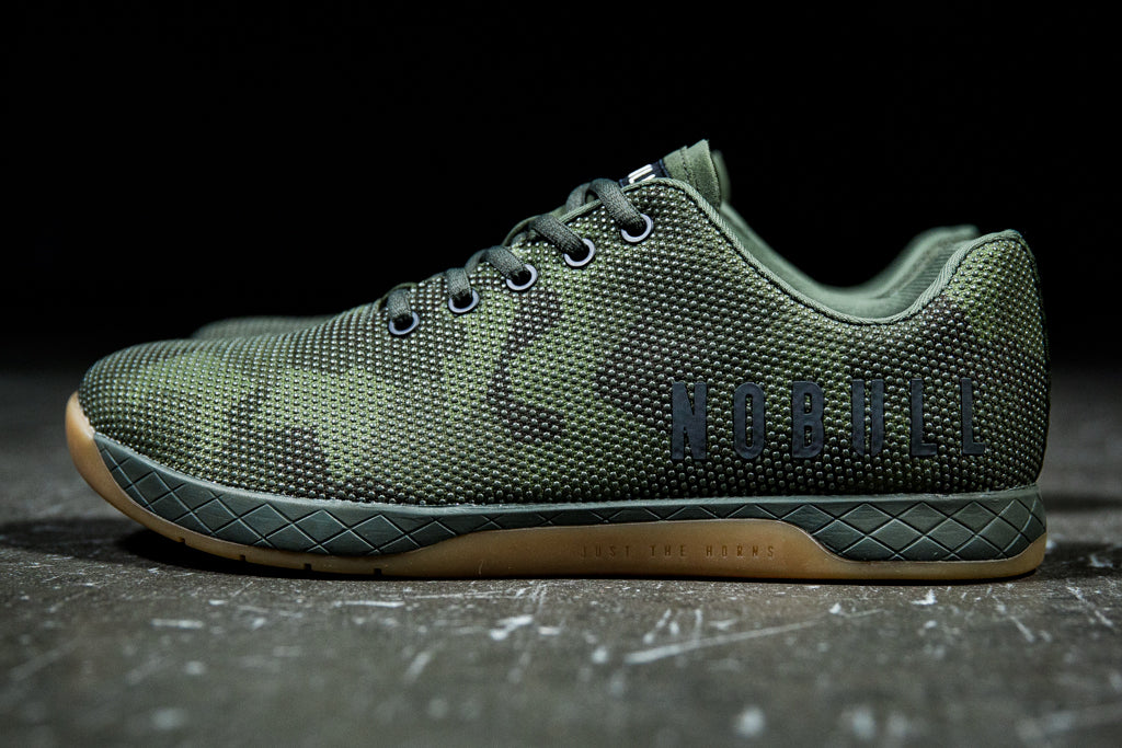 nobull army canvas trainer