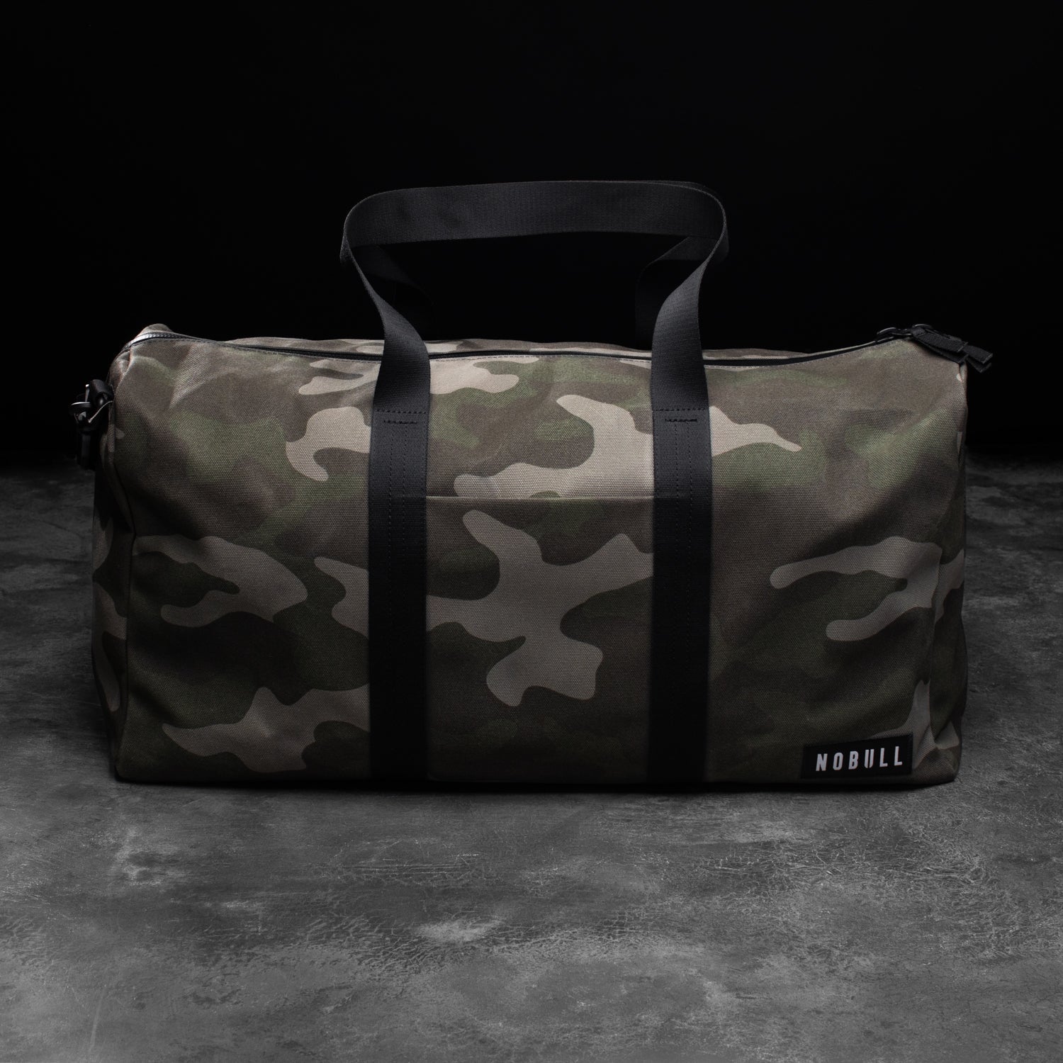 Camo Waxed Canvas Duffle