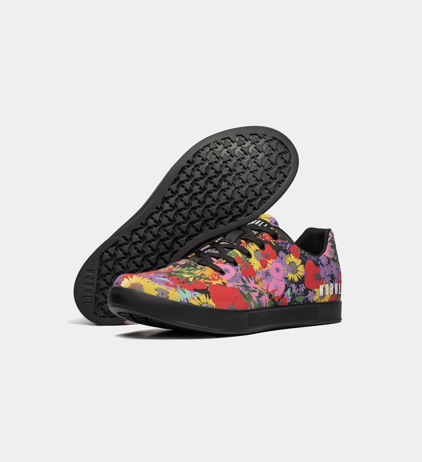 Men's Floral Canvas Trainer