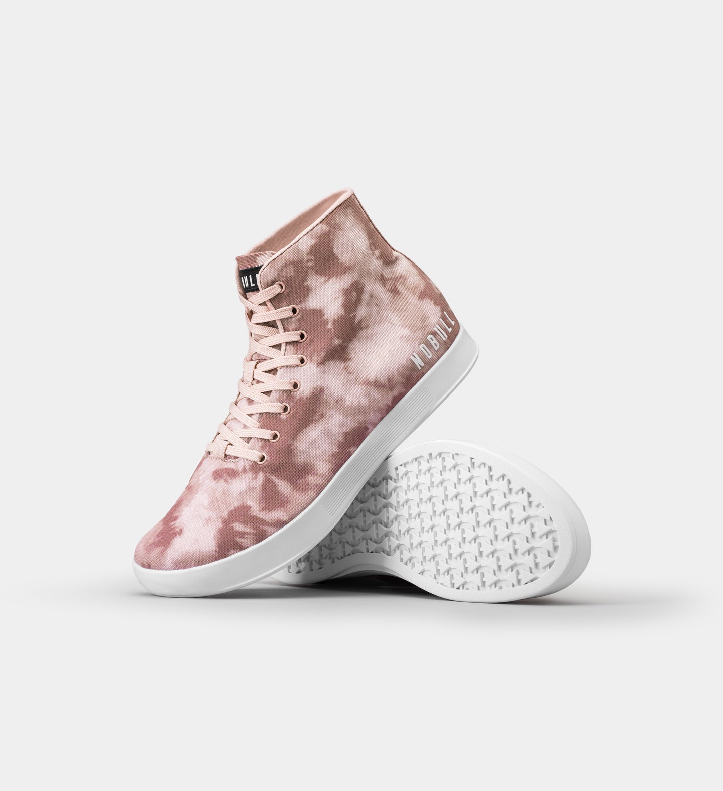 Men's Tie-Dye High-Top Canvas Trainer