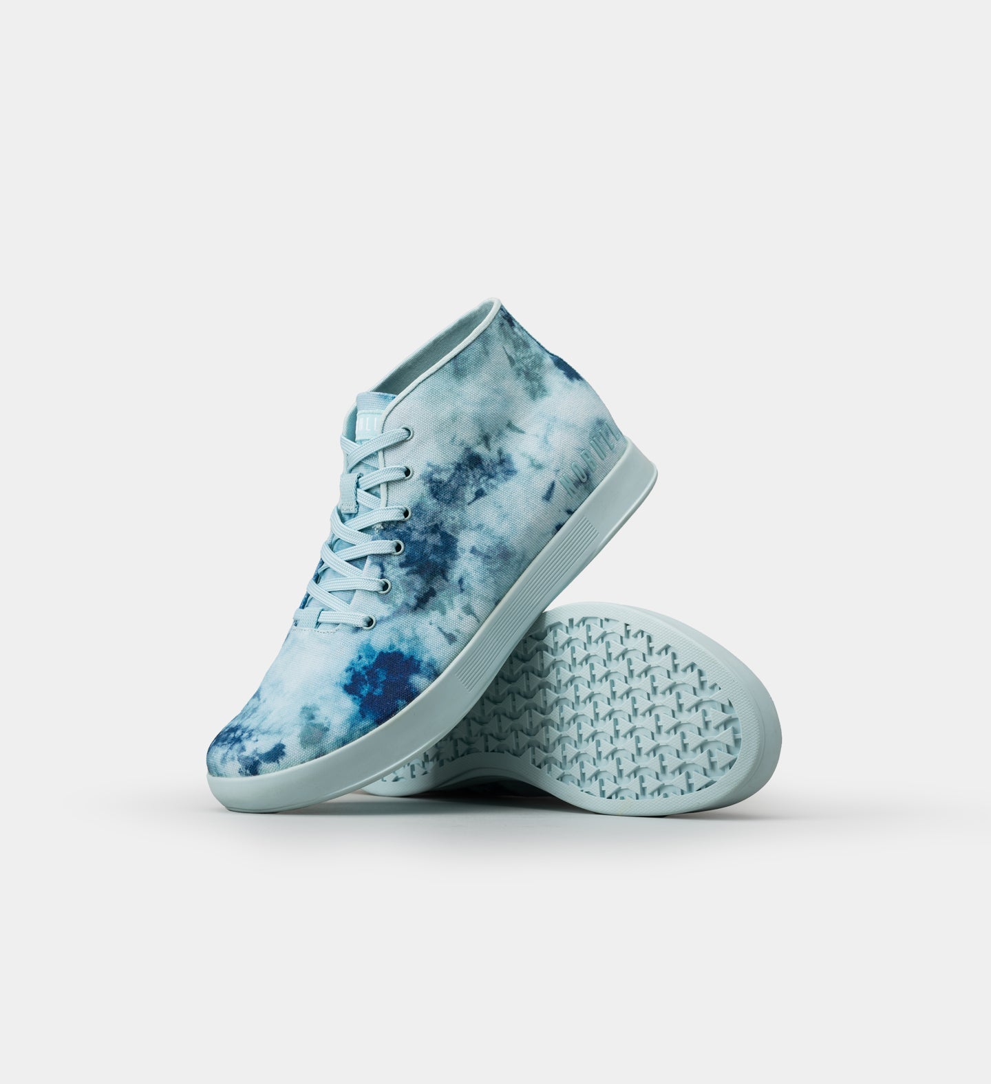 Men's Tie-Dye Mid Canvas Trainer