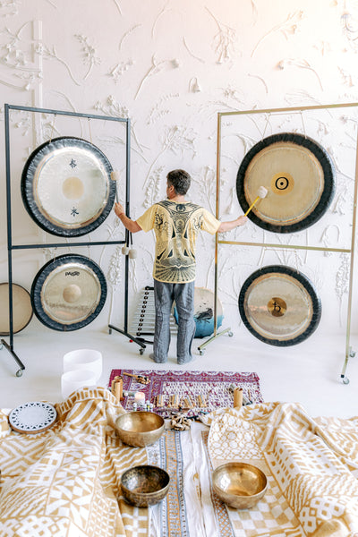 gongs and singing bowls