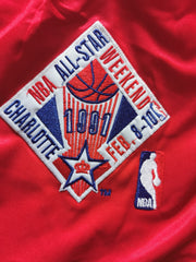 NBA 1991 All Star Game Red Just Don Retro Basketball Shorts