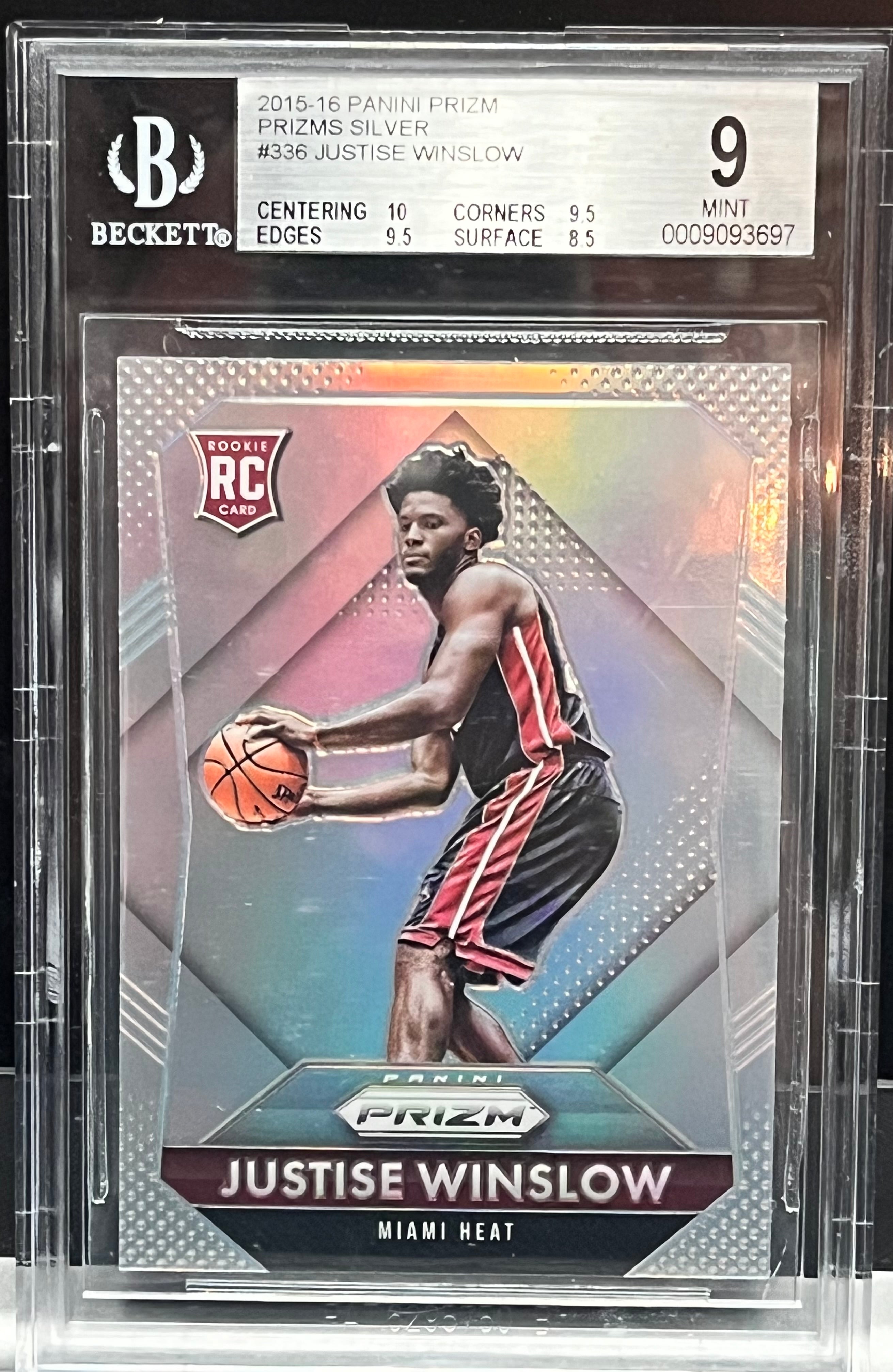 2015 Panini Prizm #336 Justise Winslow Prizm Silver