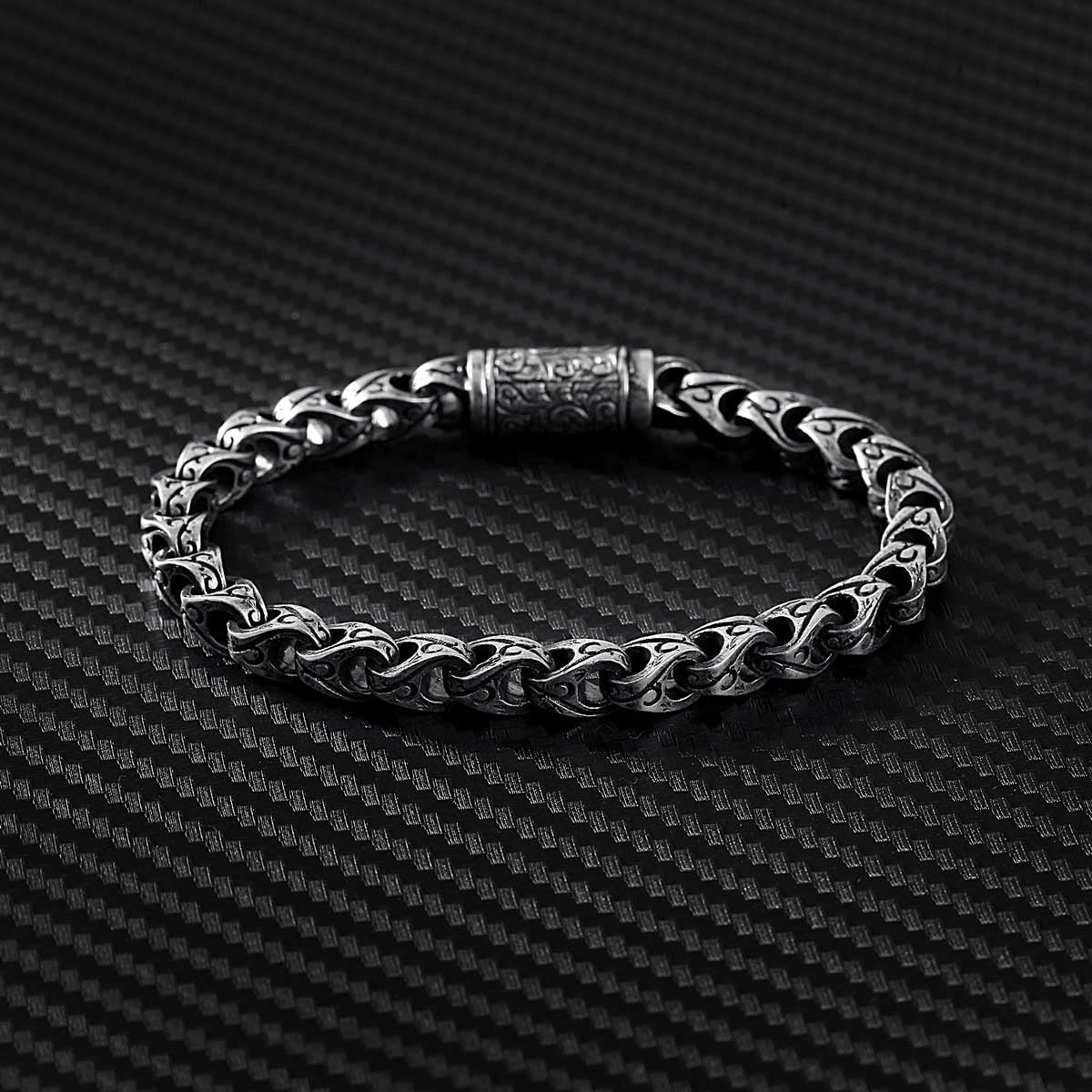Zeneme Jewellery Traditional Silver Plated Oxidized Bracelet Bangles Set  For Girls And Women