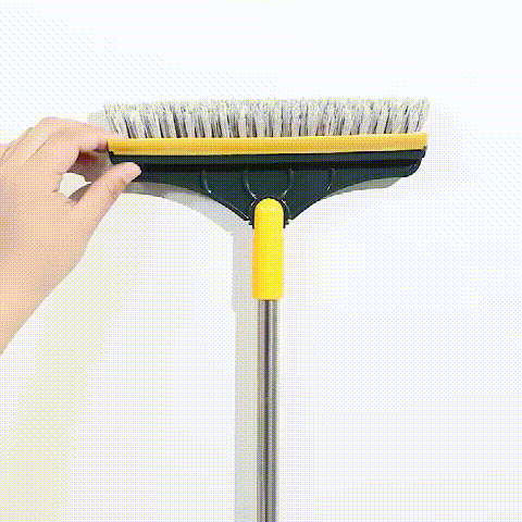 2 In 1 Long Handle Cleaning Brush W/ Removable Brush Head