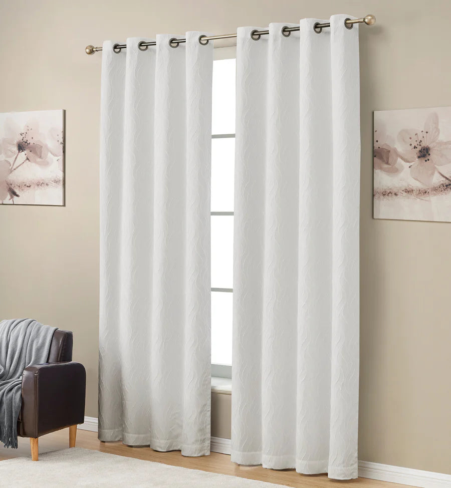 Camden Jacquard - White