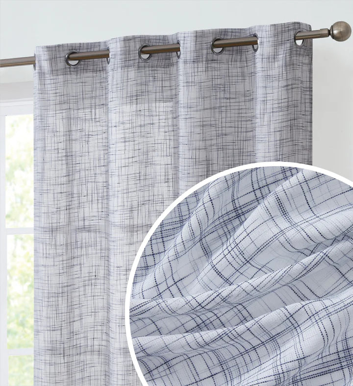 Jerome Faux Linen - Grey