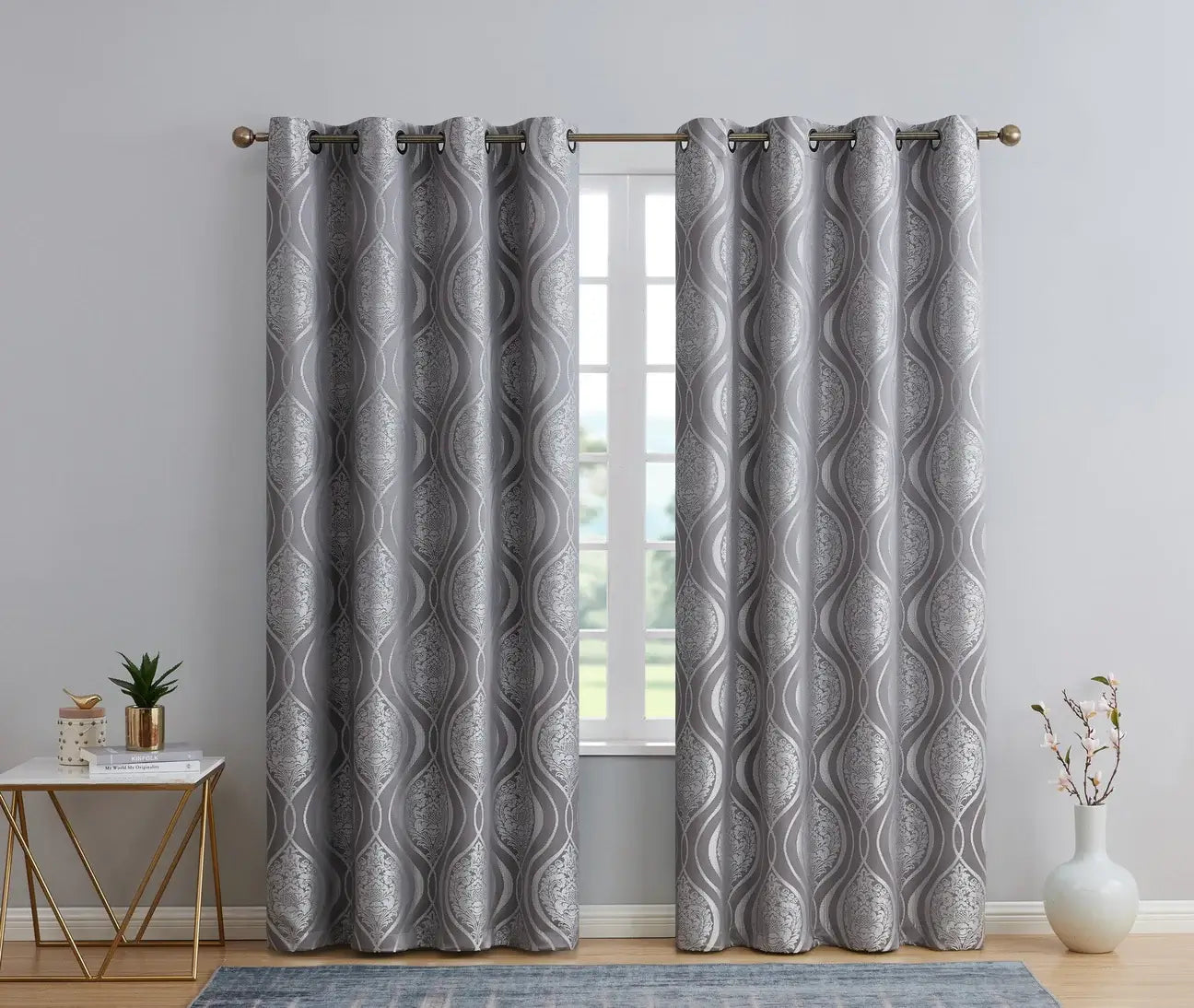 Montero Damask - Grey