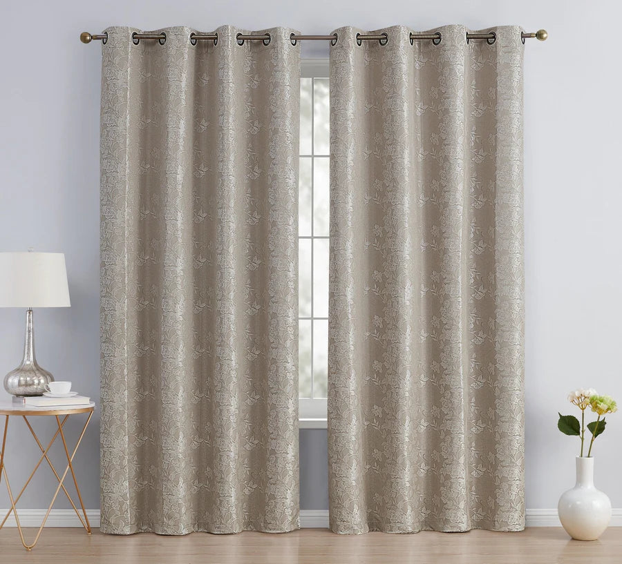 Serenity Floral - Taupe