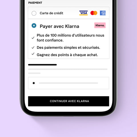 klarna paiement en 3 fois téléphone