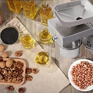 Kitchen Oil Press Machine Electric Automatic Extractor Organic Oil | Slicier