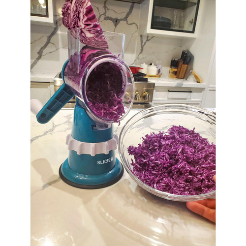 Kitchen HQ Speed Grater and Slicer with Suction Base