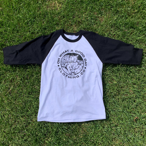 Haus & miso baseball style tee(mid-2021)