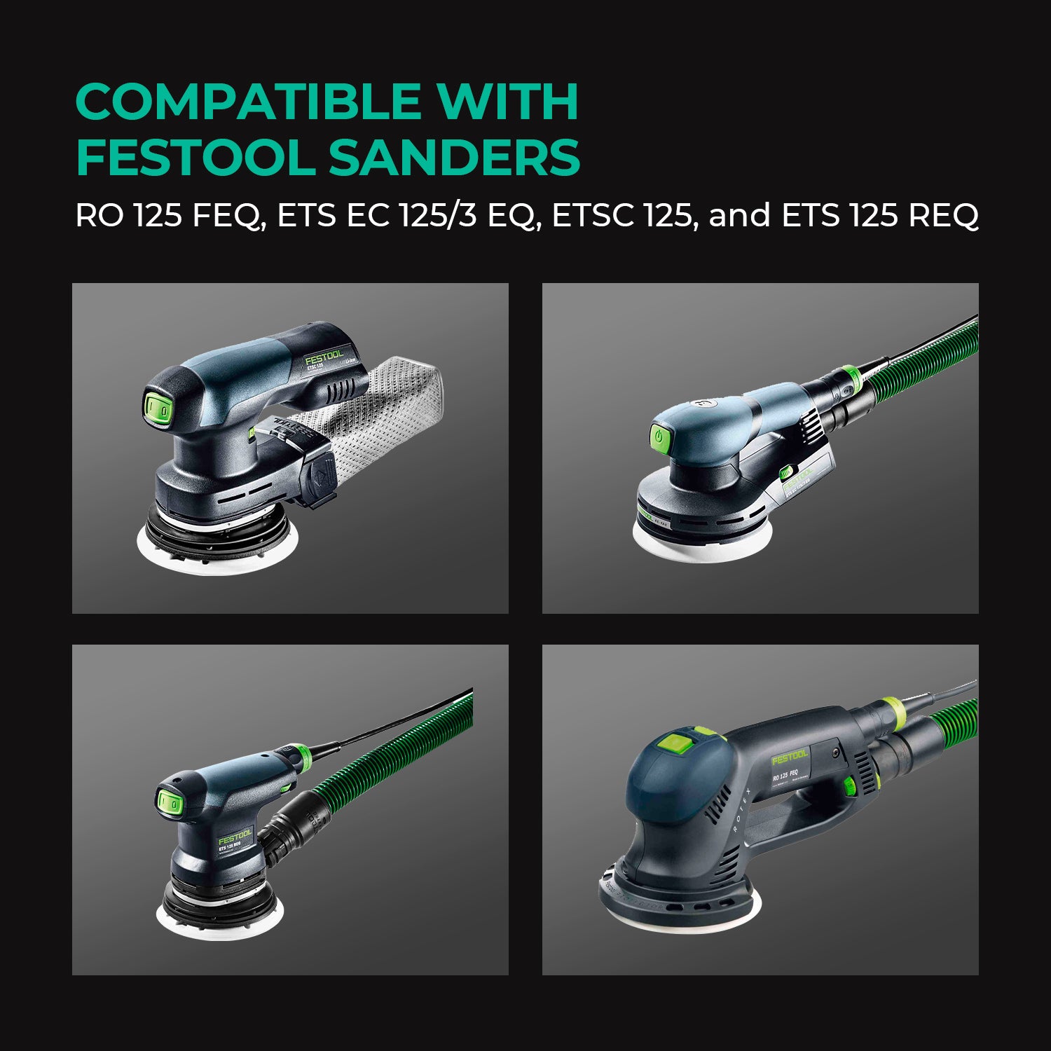 Compatible with Festool Sanders 