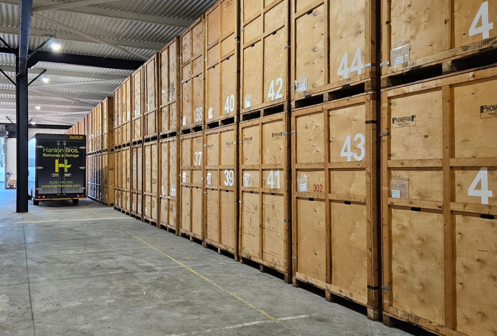 Hanlon Bros storage facility Ayrshire.
