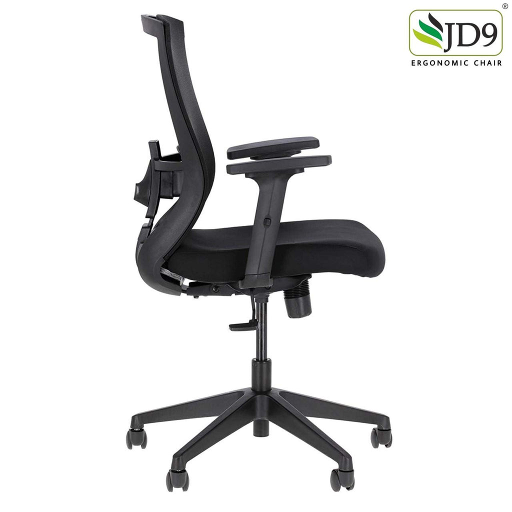 jd9 mesh office adjustable arm chair