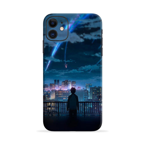 INTERWEY Back Cover for APPLE iPhone XS ANIME BOY, NIGHT SKY, ALONE BOY,  CLOUD - INTERWEY : Flipkart.com