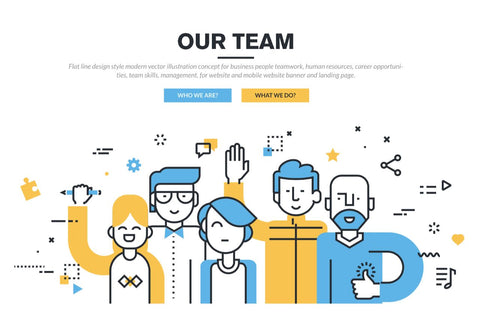 our team about us page
