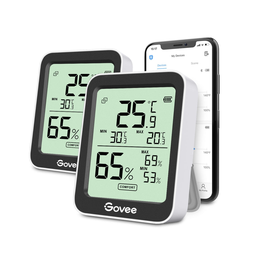 Govee Bluetooth Hygrometer Thermometer H5075, Bundle-2*H5075 (13.50  / Count)