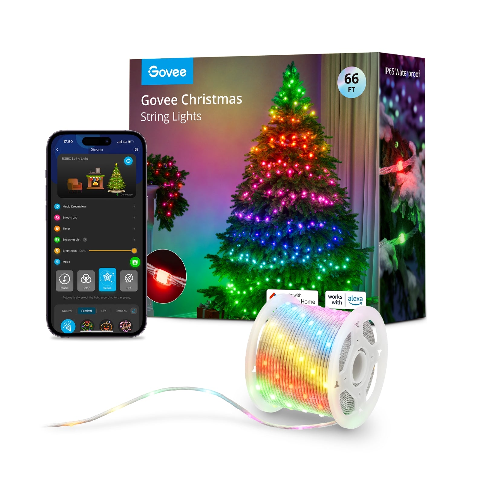 

Govee Christmas String Lights, 20m