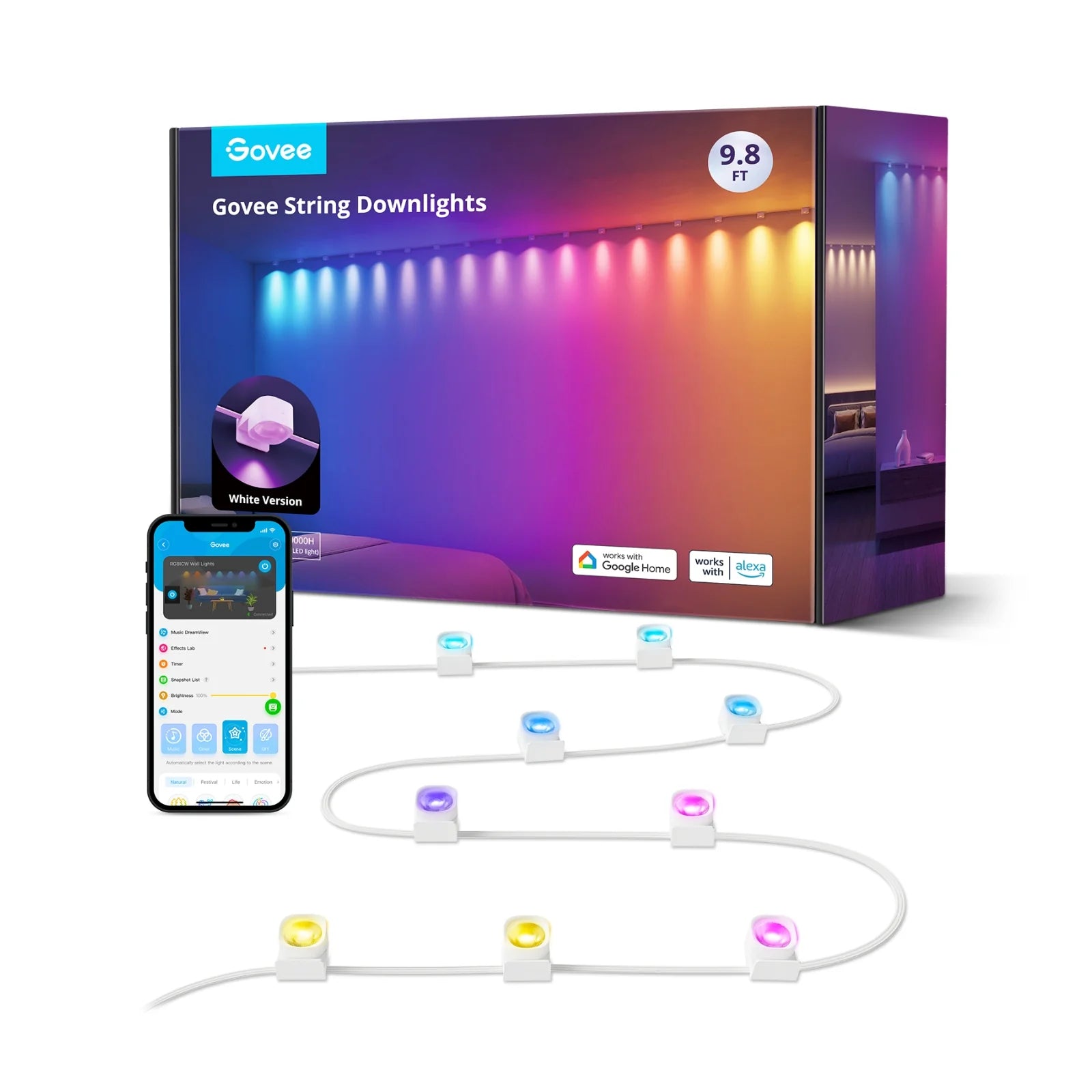 Govee light strip google home clearance