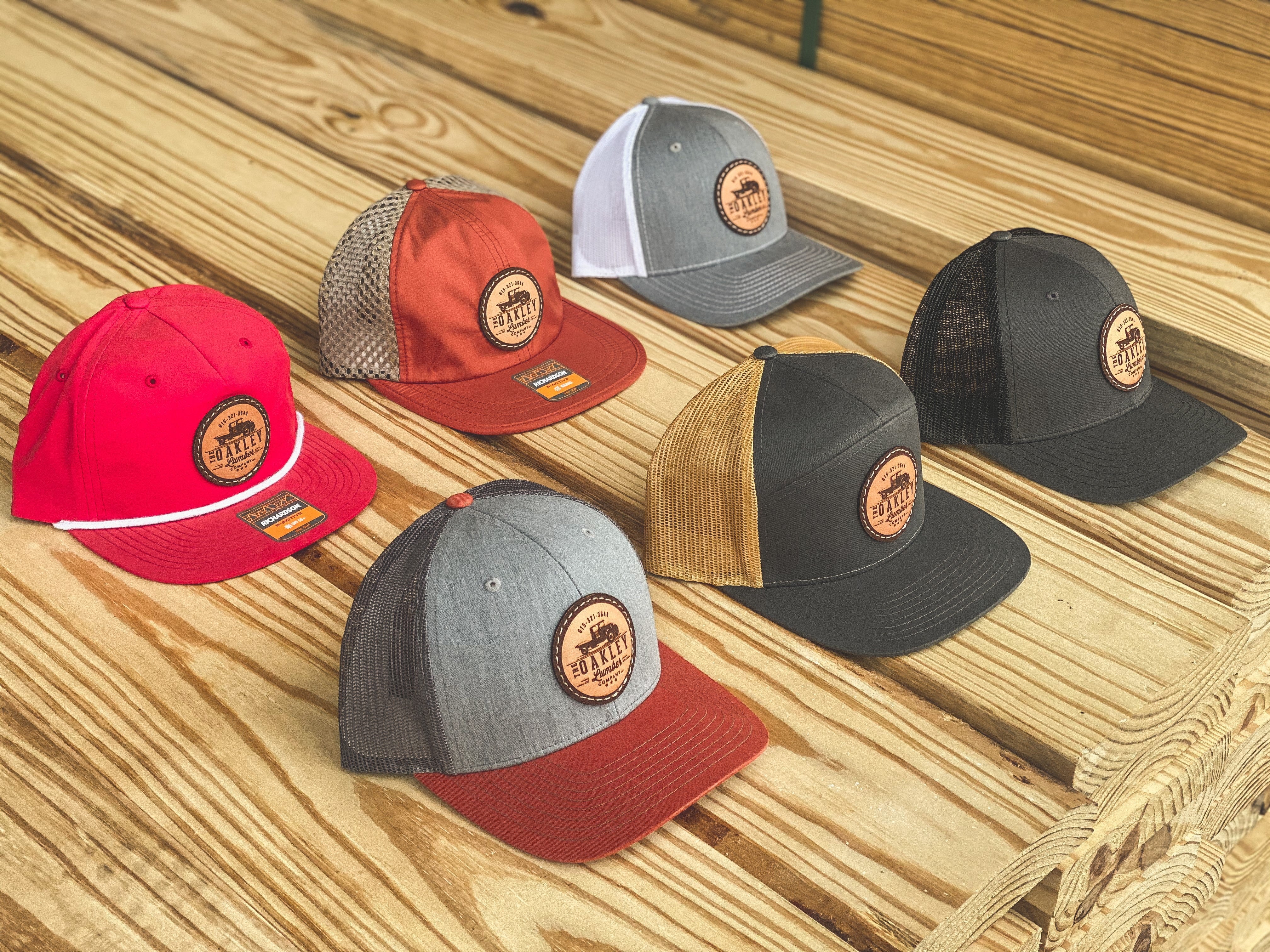 Leather Patch Hats – Oakley Lumber