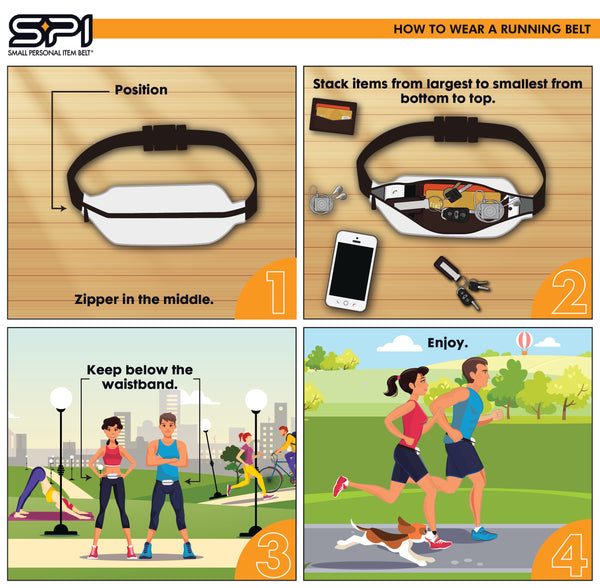 Jogging Bags | Safe Reflector - Think twice be visible