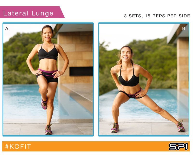 KOfit - lower body moves was designed to trigger and tone every muscle