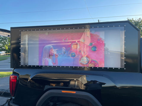 Art Truck with art in it