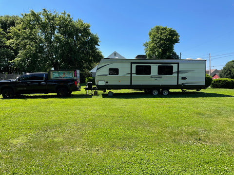 Art Truck and Travel Trailer