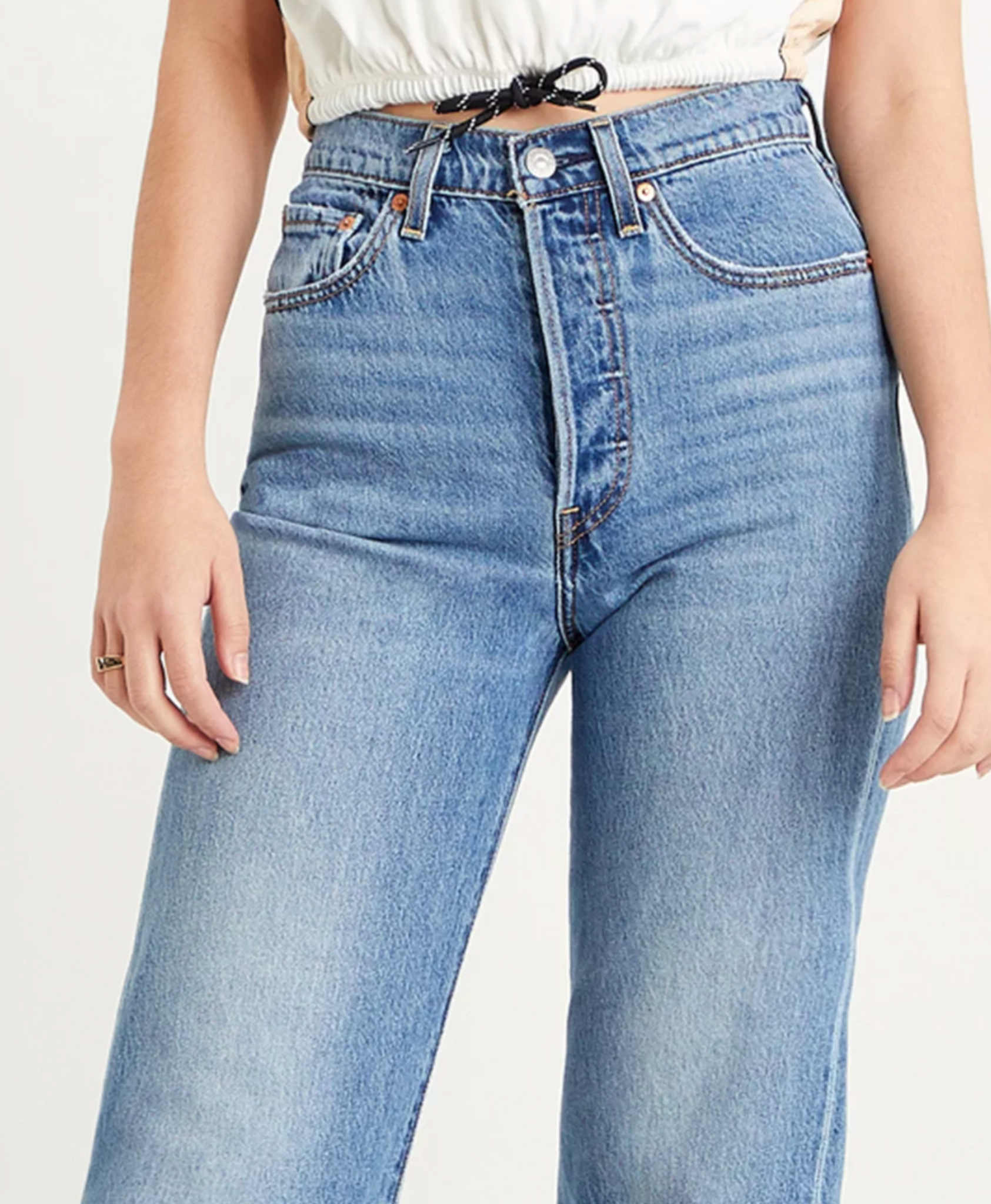 Levi's - Ribcage Straight Ankle Jeans - Haight at the Ready | Jeans | Le  Trunkshop